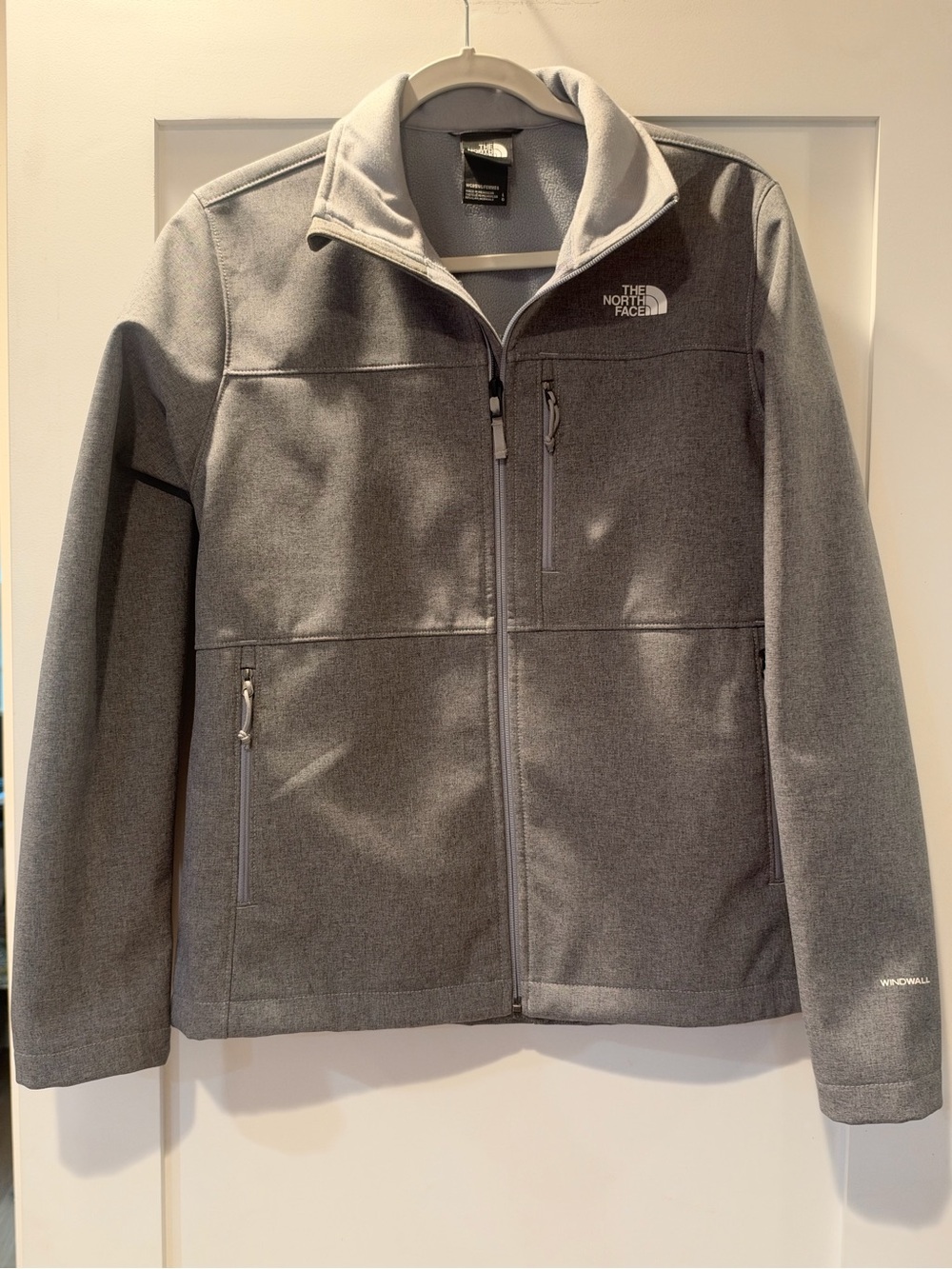 The North Face Apex Bionic 2 WindWall Softshell Jacket Gray Women’s Large